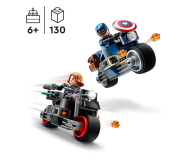 LEGO Marvel 76260 Motocykle Czarnej Wdowy i Kapitana Ameryki - 1144501 - zdjęcie 2